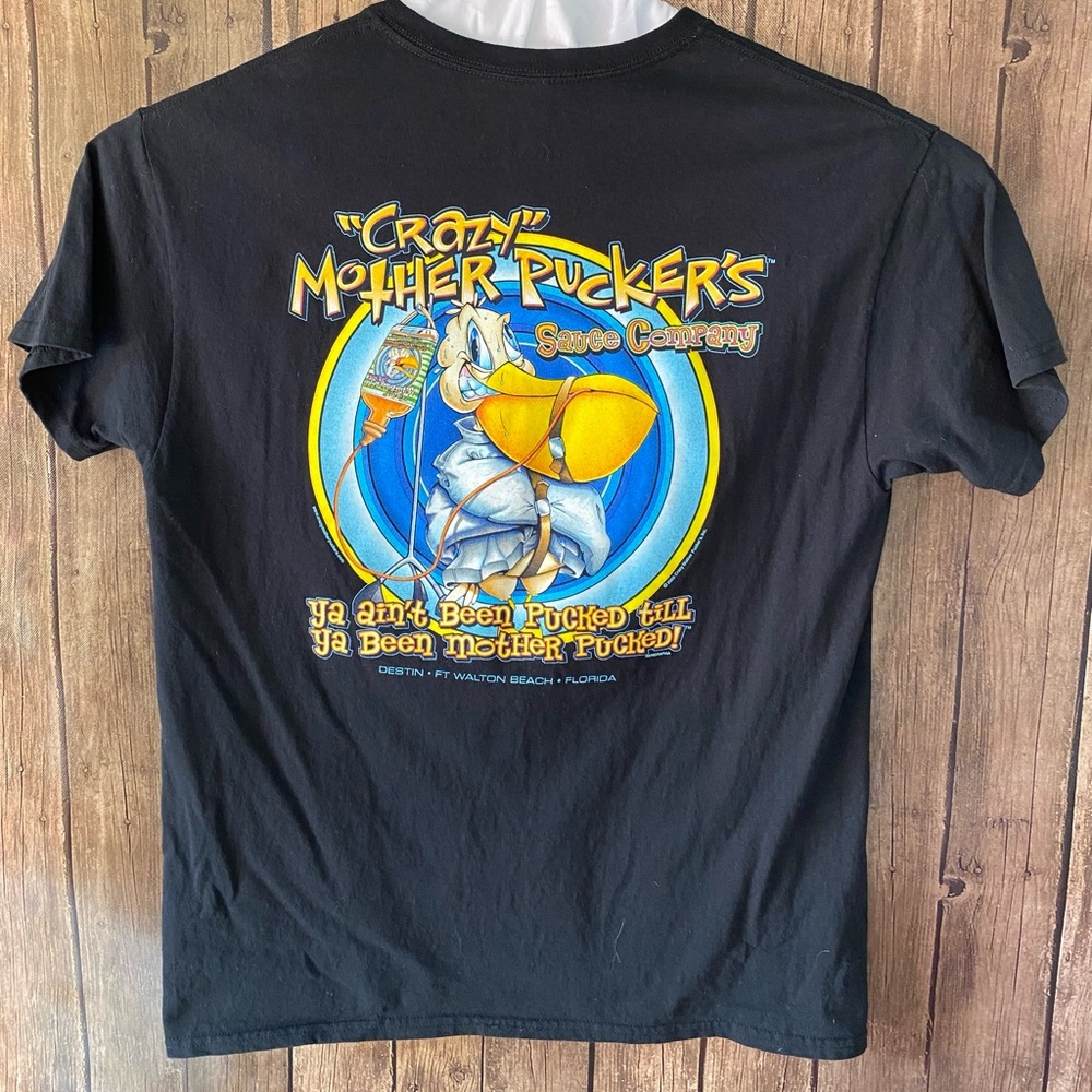 Crazy Mother Pucker Size Large Tshirt